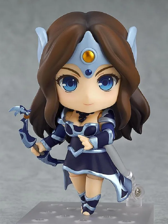 Nendoroid 614# Kawaii Dota 2 Игра Mirana Nightshade фигурка Фигурки ПВХ игрушки коллекция кукла аниме мультяшная модель