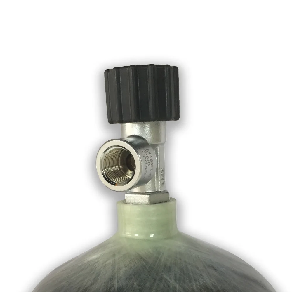 PCP Paintball Din Valve Tank ON/OFF Valves 30Mpa/4500psi for M18*1.5