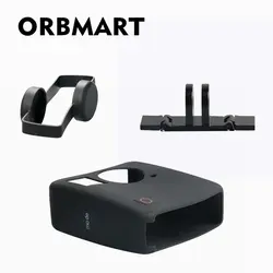 ORBMART резиновый силиконовый защитный чехол Корпус + крышка объектива + пластиковые скользящие наборы для GoPro Fusion 360 градусов камеры