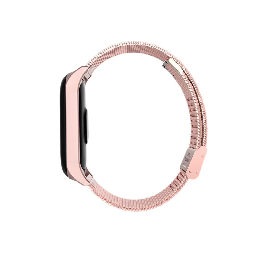 Mi Band 4 Strap Bracelet Wrist Metal Screwless Stainless Steel Miband 4 Wristbands Pulseira Miband4 For Xiaomi Mi Band 4 Strap