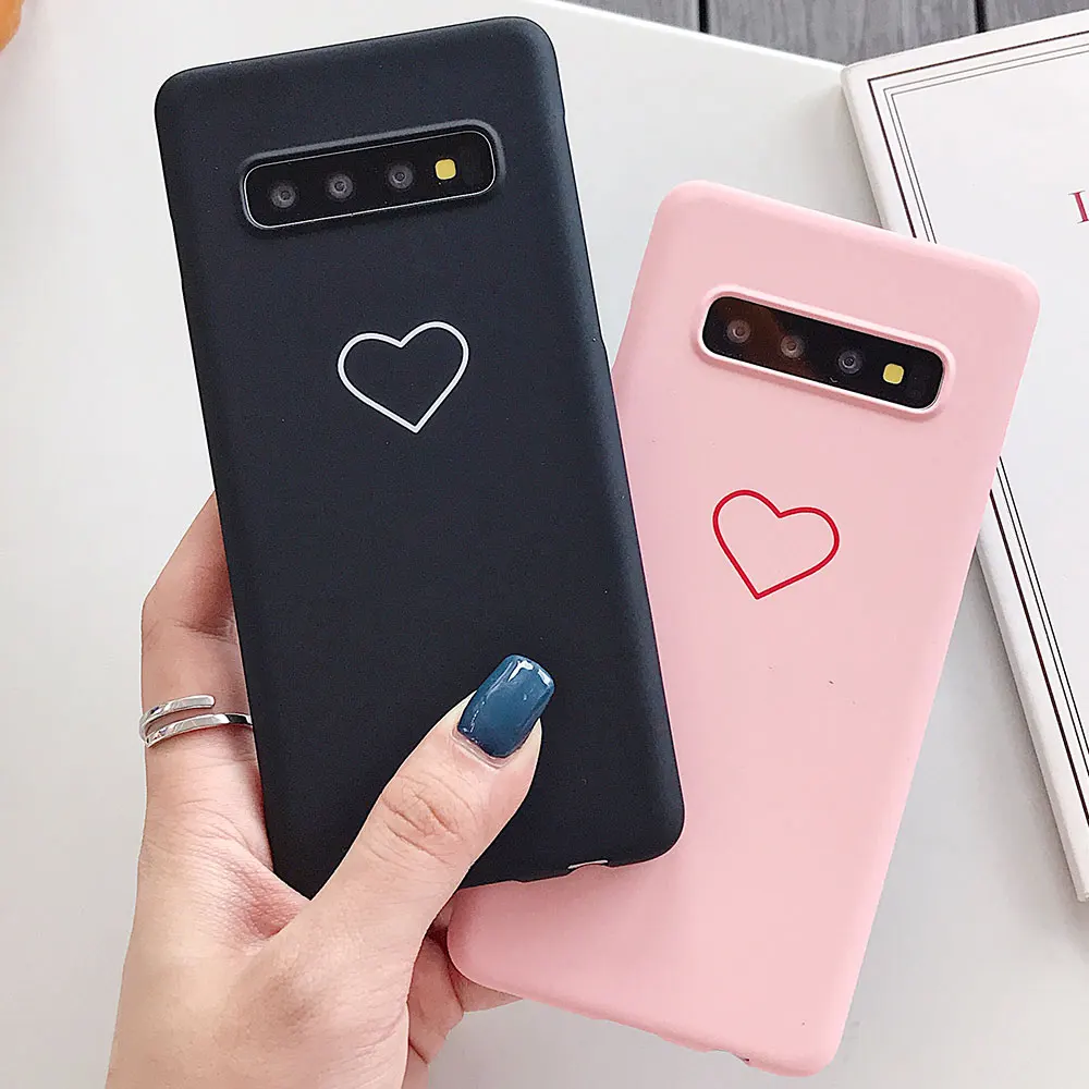 Чехол для телефона KISSCASE Love Heart Samsung Galaxy A50 A70 A7 A9 2018 A3 A5 J3 J5 J7 2017 A30 S7 Edge S8 S9 S10 Plus