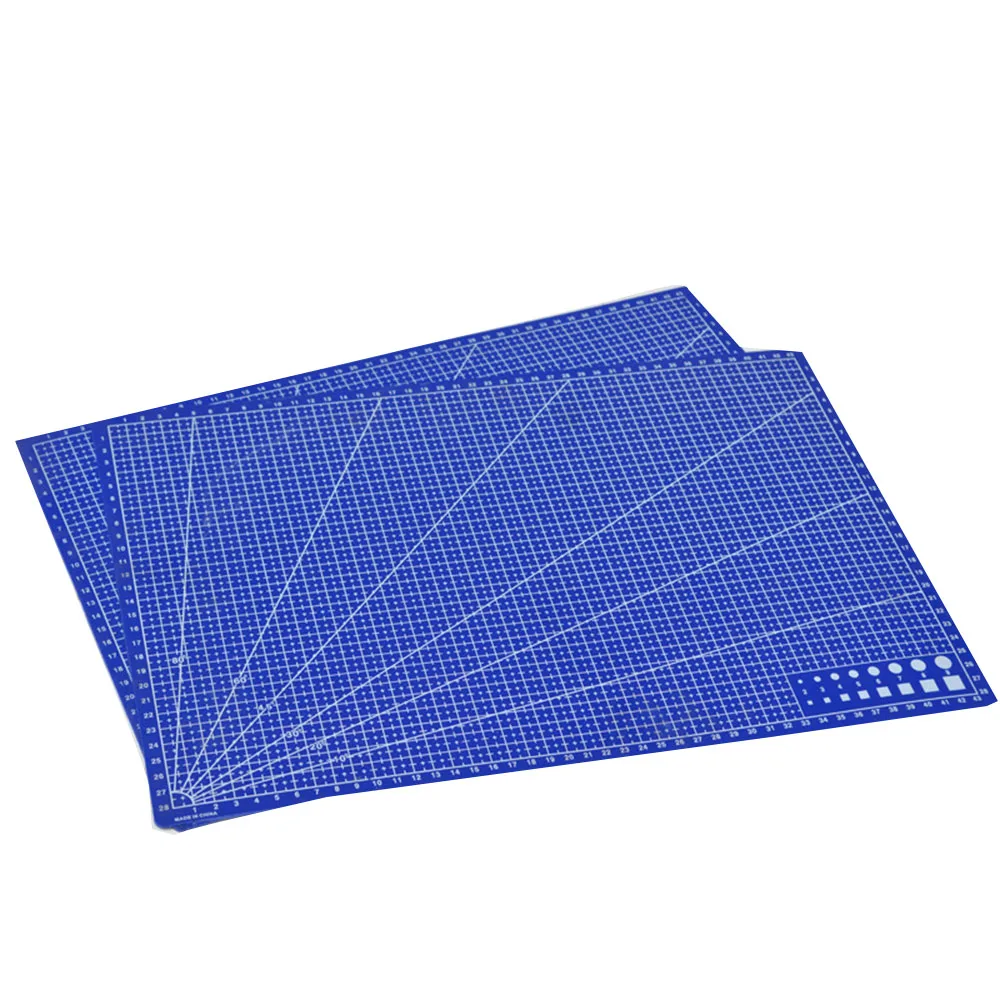 1 шт A3 ПВХ Прямоугольник линии сетки коврик для резки инструмент Пластик инструменты для рисования 45 см * 30 см