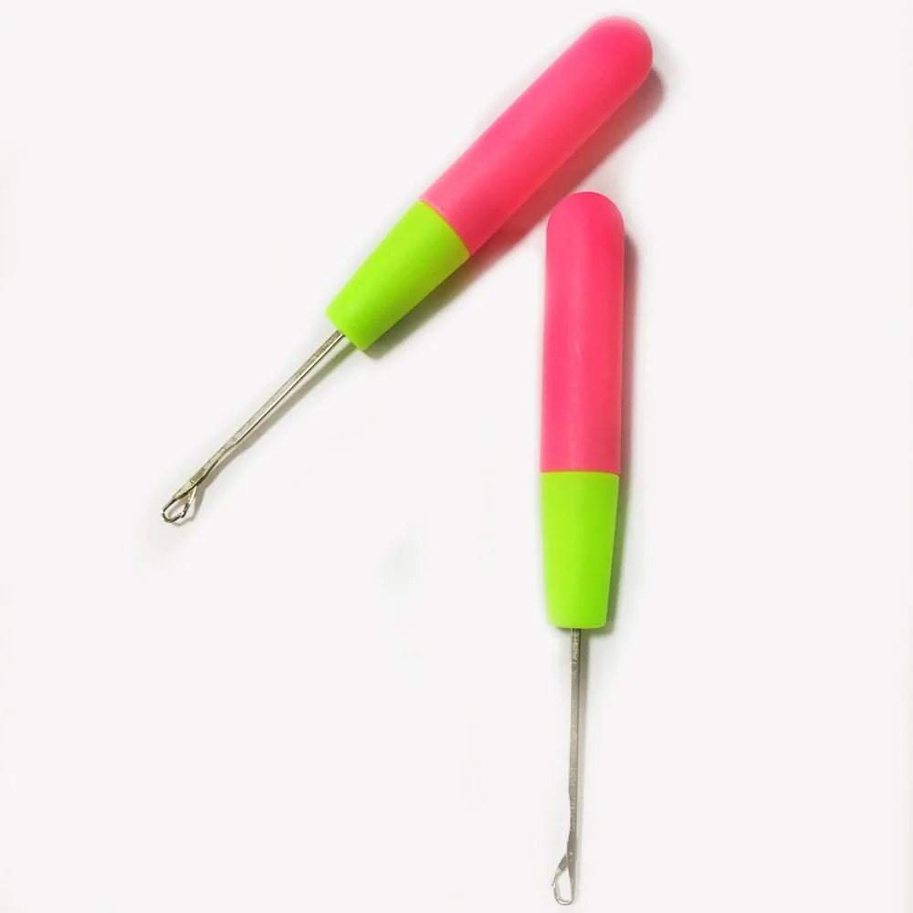 2Pcs/Lot Latch Hook Crochet Needle For Synthetic Hair Extension Tool And Making Jumbo Senegalese Twist Micro Braids Wigs Hook Ne 2Pcs/Lot Latch Hook Crochet Needle For Synthetic Hair Extension Tool And Making Jumbo Senegalese Twist Micro Braids Wigs Hook Ne