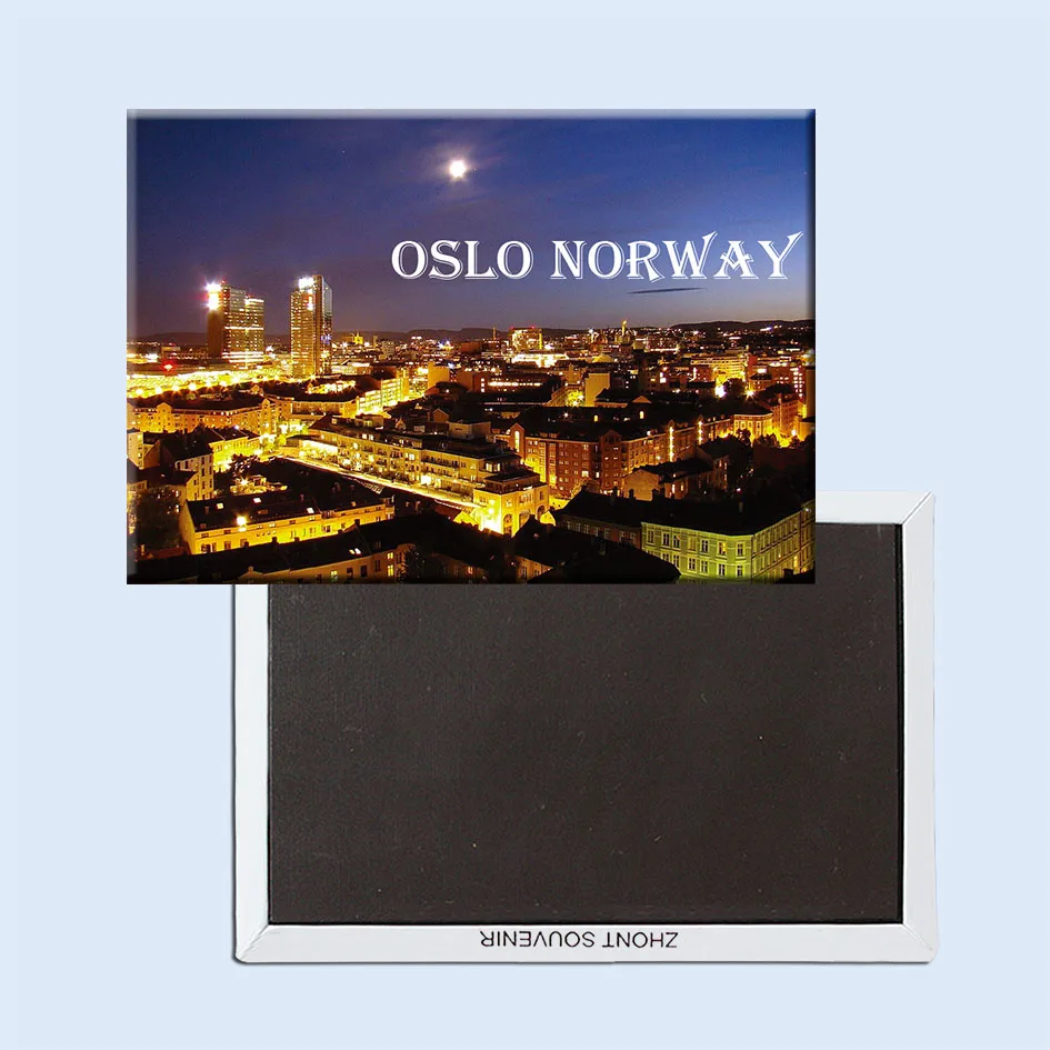 Oslo norway пейзажи магниты на холодильник 21520 туристический подарок для отдыха