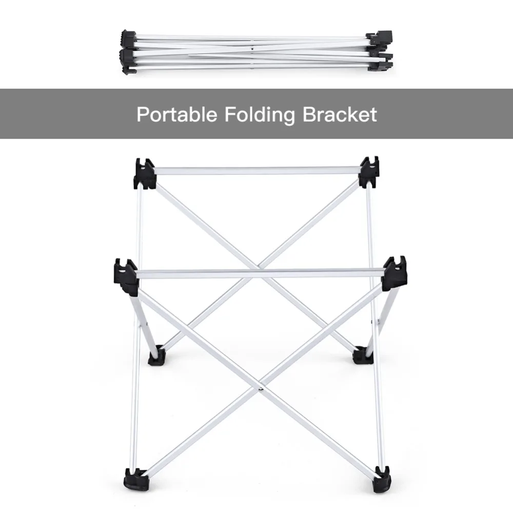 Портативный складной стол для барбекю, стол для кемпинга, стол для пикника, походный стол для путешествий, уличный ультра-светильник из Сплава Al S L