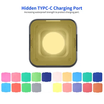 

Ulanzi L1 Pro Waterproof Vlog LED Versatile Mini Light Free Color Gel LED Video Camping Cycling Lighting for Samrtphone Dji