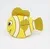 Wallike 5 шт./лот Новинка 8 цветов Тропические рыбы складной эко многоразовые сумки для покупок 38 см x 58 см - Цвет: yellow