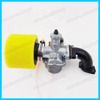 

Mikuni VM22 Carb 26mm Carburetor Intake Pipe Yellow Air Filter 110cc 125cc 140cc Lifan YX Pit Dirt Bike Motorcycle Quad