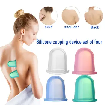 

Chinese Medical Vacuum Cans Cupping Cup Cellulite Suction Cup Therapy Back Body Anti-cellulite Massage Health Care Tool