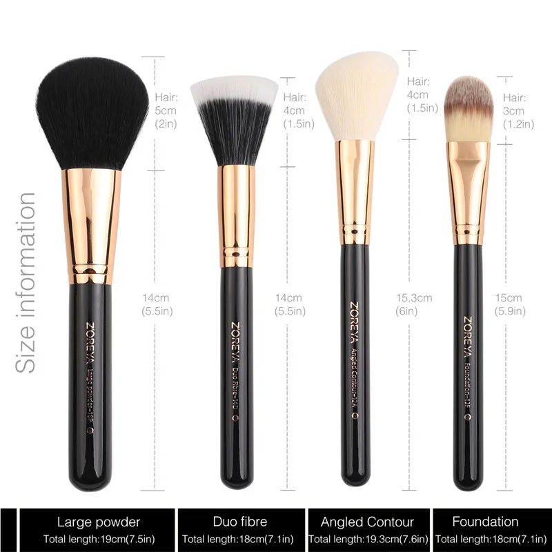 makeup brush set8