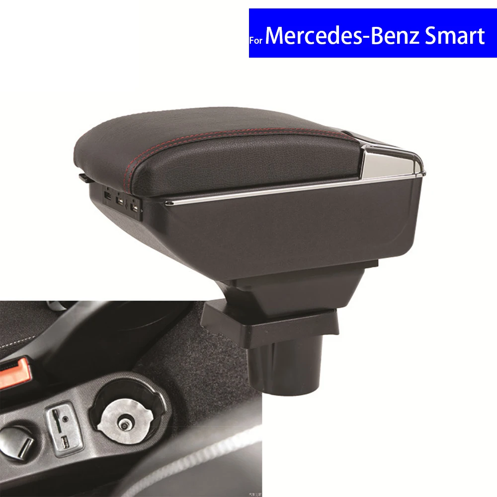 Leather Car Interior Parts Center Console Armrest Box for Mercedes Benz