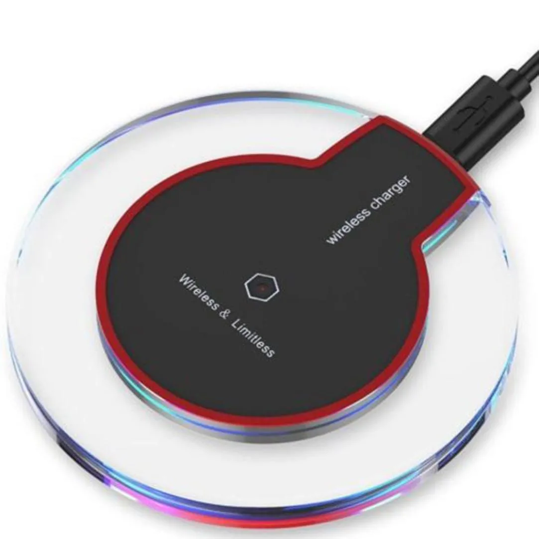 

For Samsung Galaxy S10+ S10E S10 Portatile Qi Wireless Power Veloce Caricabatterie Pad Ricarica di Alta Velocit 2019 NEW