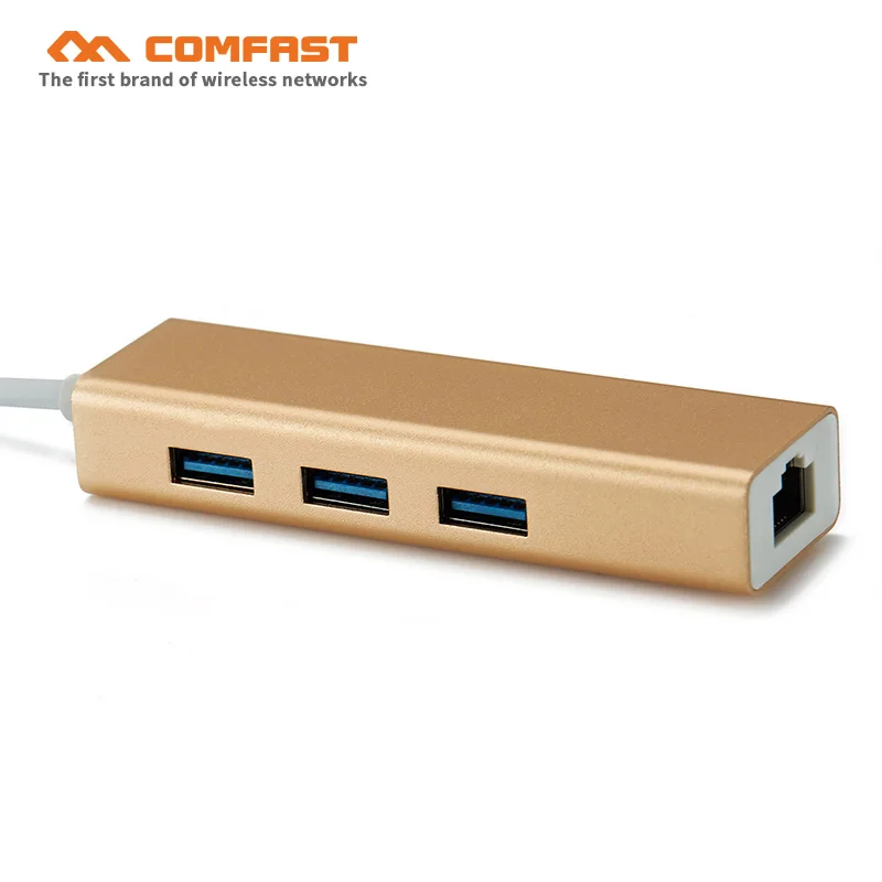 

USB Ethernet USB 3.0 2.0 to RJ45 HUB for Type-c laptop /Windows / MAC book / Linux Ethernet gigabit Adapter Network Card USB Lan