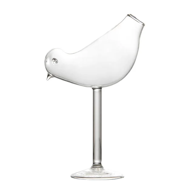 Creative bird type Cocktail Cup individual wine cup molecular smoked