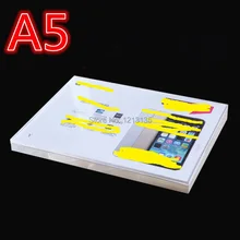 Акриловая подставка для Apple SAMSUNG A5 акриловый чехол для мобильного телефона ценник Универсальный Кристалл Мобильный телефон знак дисплей стенд