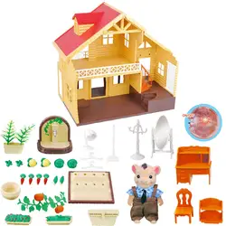 2019HOT матч для sylvanian families 1:12 кукольный домик большая вилла моделирование кукла мебель овощной сад Игрушка коллекционная подарок