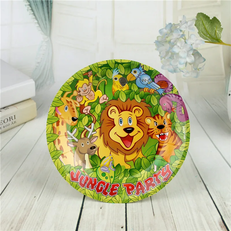 FANLUS 7inch colorful dots wave point disposable paper plates party tray Valentine Birthday Wedding Tableware cake barbecue (14)