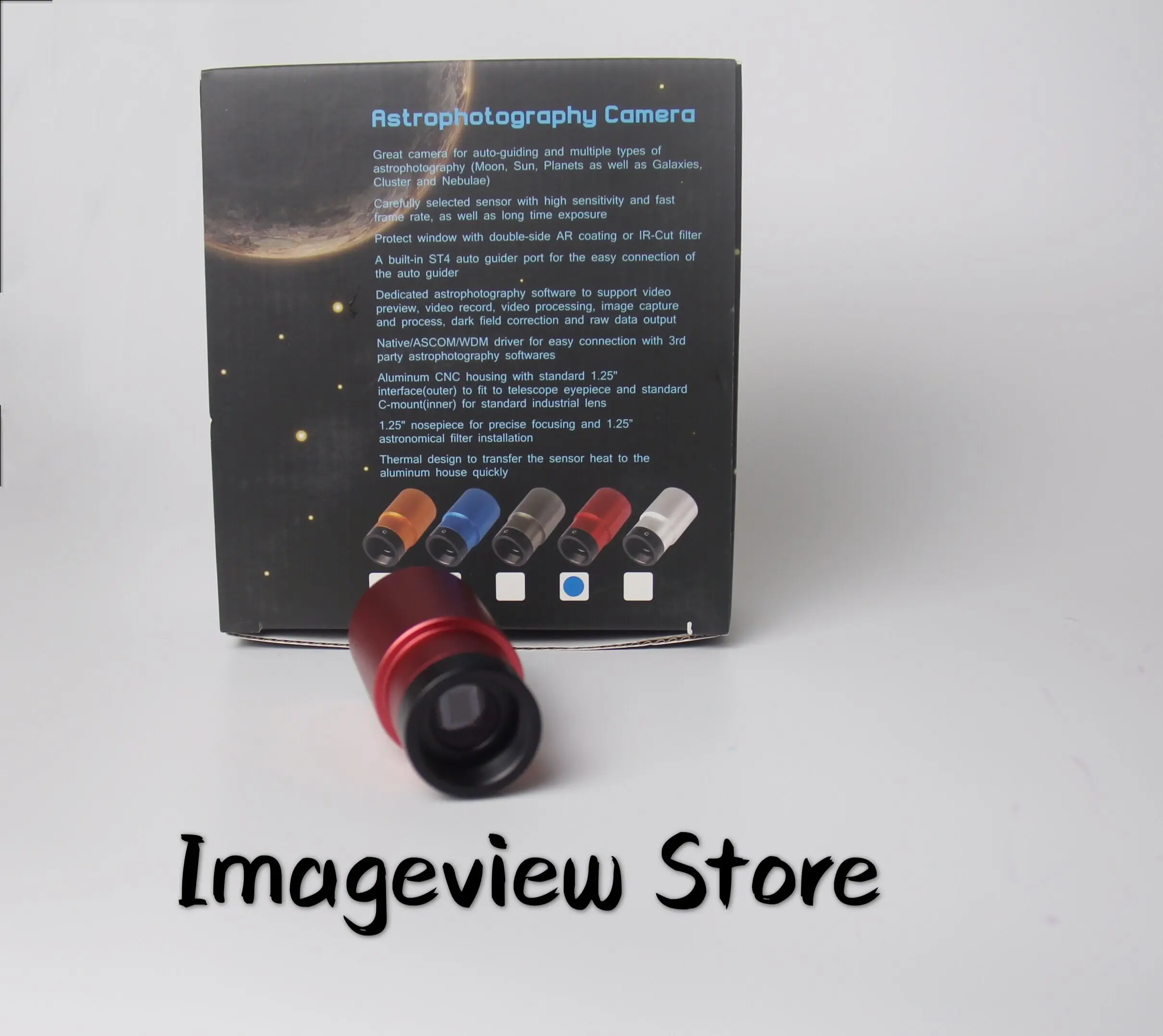 Цветная астрономическая камера G3M385C 2 МП 126FPS USB3.0 CMOS астрономический телескоп для