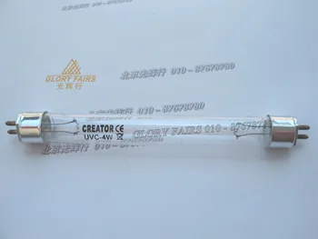 

Kingrate UVC-4W germicidal lamp,UV 253.7nm 254nm,ultraviolet UV-C water air disinfection,G4T5 4W UVC linear tube