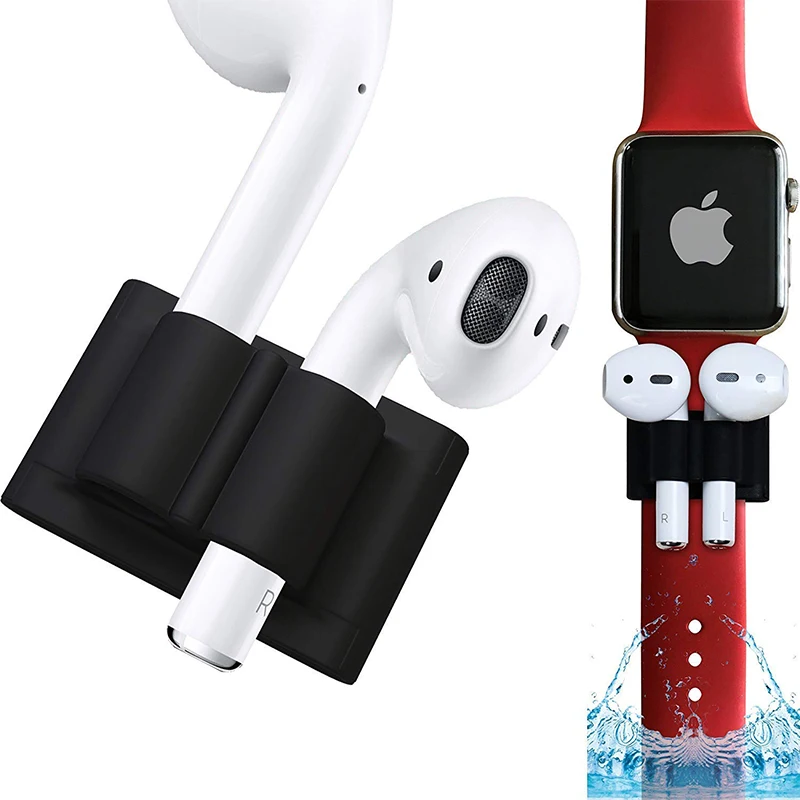 Силиконовый ремешок для часов Ascromy Airpods Apple беспроводные наушники защита от