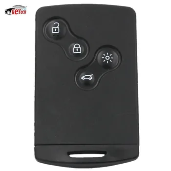 

KEYECU New Replacement Smart Remote Car Key Fob 4 Buttons 433MHz PCF7953 Chip for Renault Koleos Clio4