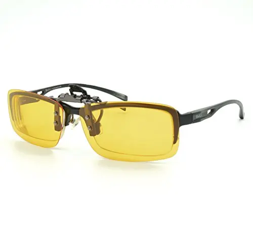 Polarized Sunglasses Clip Drive Sun Spectacles Yellow Night Vision Glasses Night Resin Lens Driving Eyeglasses