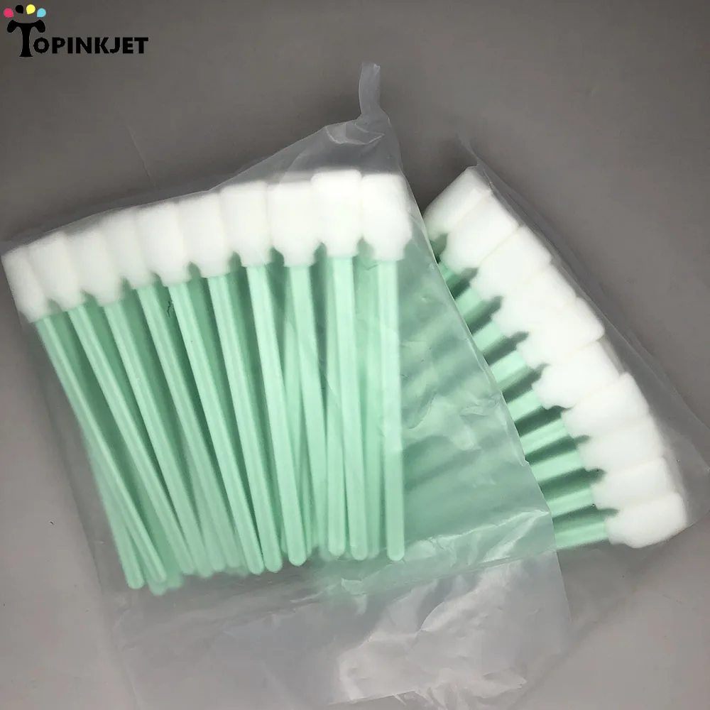 50pcs Foam Sponge Cleaning Swab for Roland Mimaki Mutoh Large format