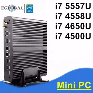 Eglobal Nuc Мини ПК Windows10 вентилятор 8-го поколения Intel Core i7 8550U/i5 8250U DDR4 AC Wifi 4K HTPC HDMI Мини DP настольный компьютер