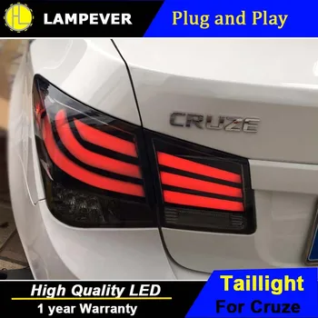 

Lampever Car Styling for Chevrolet Cruze Tail Lights 5-Series Design Cruze LED Tail Light Rear Lamp DRL+Brake+Park+Signal