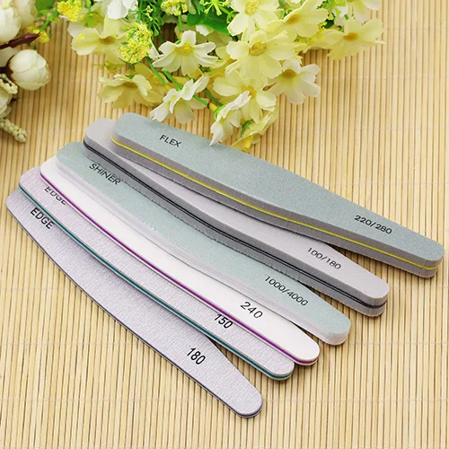 

6x Nail Art Sanding Files Block Buffer for Manicure UV Gel Polisher Tools Set