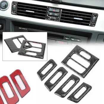 

Car Interior Central Air Conditioner Outlet Cover Trim Deco for BMW E90 E92 E93 3 Series 2005 2006 2007 2008 2009 2010 2011 2012