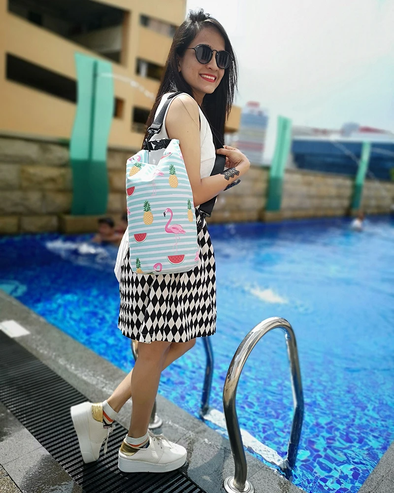 10L impermeable mochila bolsa de playa Flamingo piscina bolsas al aire libre bolsa de almacenamiento bolsa kayak a la deriva río Trekking bolso de las mujeres 10L impermeable mochila bolsa de playa Flamingo piscina bolsas al aire libre bolsa de almacenamiento bolsa kayak a la deriva río Trekking bolso de las mujeres