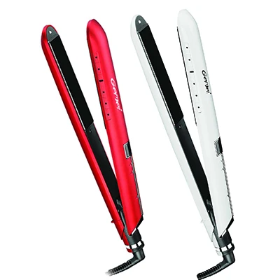 

430F Pro flat iron smoothing professional straightening ceramic hair straightener LCD display remind with 25 temperature setting