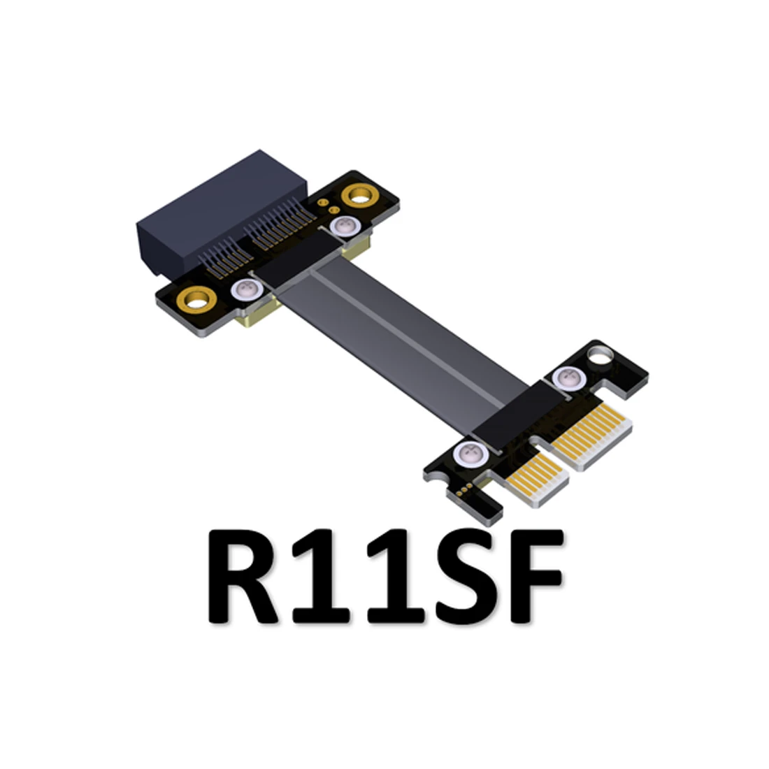 Riser Card Pci Express Pcie 3 0 X1 Graphics Card Ribbon Cable Extension 180 Flat High Speed Pci E 1x To 1x R11sf Extender Pc Hardware Cables Adapters Aliexpress