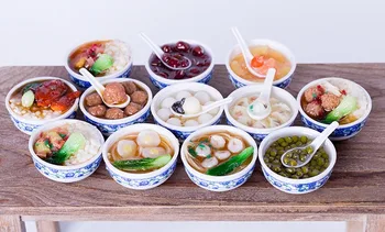 

1/6 bowls food Large bowl of loading food Scene accessories for 12inch action figure