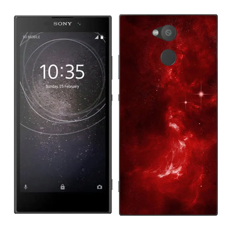 5,2 дюйма для sony Xperia XA2, чехлы для телефонов, спящий рисунок, ТПУ для sony Xperia XA2, прозрачные мягкие силиконовые чехлы на заднюю панель, чехол