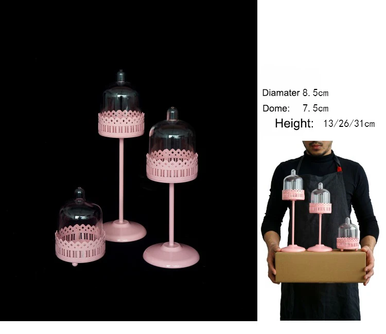 Розовый торт стенд кекс лоток птичья клетка день рождения торт инструменты украшение дома конфеты бар десертный стол вечерние поставщик