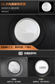 

Metal Matte Silver Steering Wheel Cover For Jeep Cherokee 2014-2017 Z2EA517