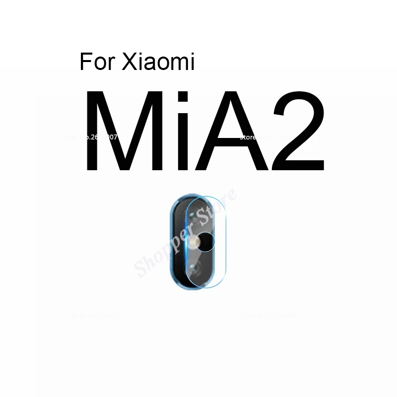 2 шт. объектив камеры закаленное стекло для Red mi Note 7 6Pro mi x2 2S 3 Max 3 2 Pro S2 для Xiao mi 9 mi 8 SE A2 Lite mi 6X 5X A1 F1 Play - Цвет: For Xiaomi Mi A2