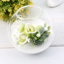 Боросиликатное стекло подвесной стеклянный цветочный горшок ваза-Террариум контейнер домашний садовый декор из воздушных шаров