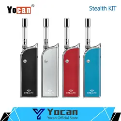 Оригинальный Yocan Stealth KIT встроенный 650 мАч электронная сигарета ручка комплект и КОНЦЕНТРАТ ИСПАРИТЕЛЬ Vapor Yocan Evolve Plus XL