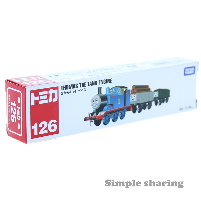 Набор моделей поездов Takara Tomy Tomica No.126 аниме фигурки литые детские игрушки для