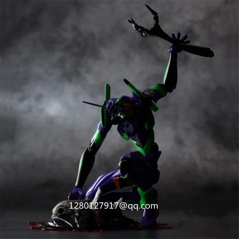 

SCI-FI Revoltech Series EVA NEON GENESIS EVANGELION EVANGELION EV001 PVC Action Figure Collectible Model Toy BOX Q549