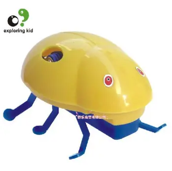 

exploring kid creat toy scientific experiment game model crawler Machine Insect 1set