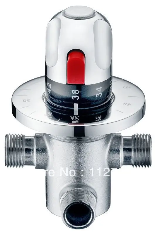 (Two Water Inlet One Water Outlet) Thermostatic Mixer Valve Single