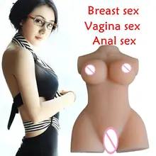 Full size silicone sex doll realistic for men 4.5KG real silicone sex dolls torso japan lifelike full body male mannequin bunda