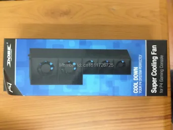 

Plastic Super Cooling Cooler Fan 2 Big Fan +3 Small Cooler Fan For Playstation 4 PS4 Console Host