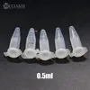 MUCIAKIE 0.2ml 0.5ml 1.5ml 2ml 5ml 10ml Nursery Trays PP Centrifuge Tube with Cover Bottle for Saving Goods 3