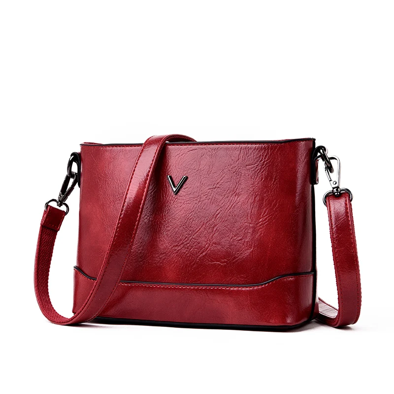 

quality soft leather bags for women leather handbag bucket female messenger bags 2019 fashion female shoulder handbag