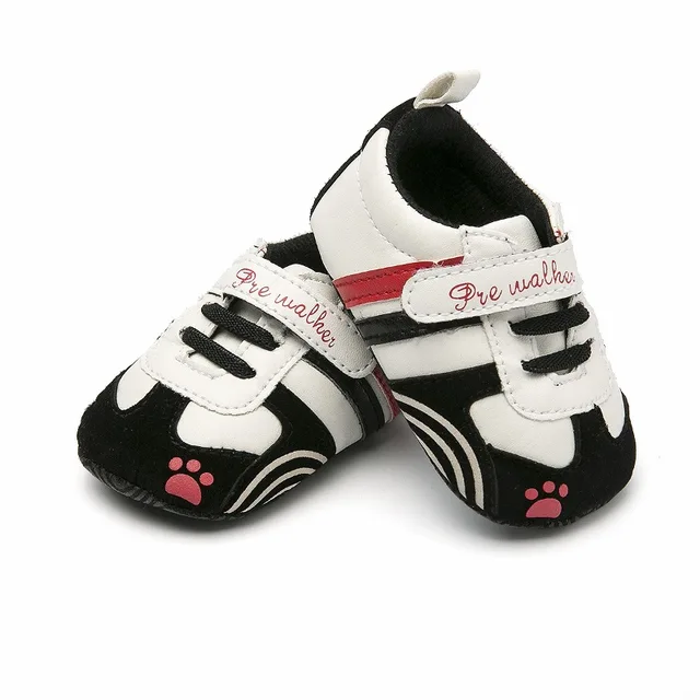 US $3.50 PU Sports Baby Boy Shoes Anti-Slip Toddler Newborn Girls Shoes Sneakers Toddler Soft Soled First Wa